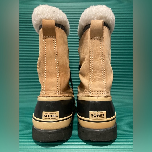 Sorel Tan Caribou Waterproof Winter Boots 11 - Picture 8 of 16